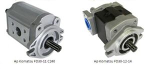 Đặc điểm của phụ tùng bơm thủy lực Komatsu