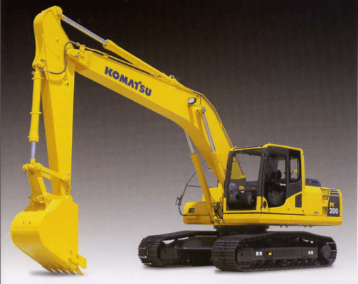 Chi tiết về máy xúc thủy lực Komatsu PC200-8, PC200LC-8