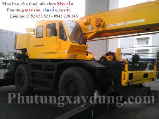 Bán và cho thuê xe cẩu bánh lốp Kato KR25 25 tấn