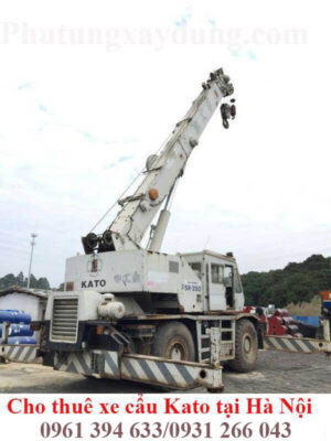 Bán và cho thuê xe cẩu bánh lốp Kato 25 tấn nhập khẩu Nhật Bản