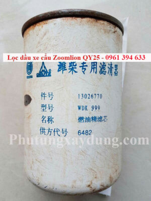 Bán lọc dầu dành cho xe cẩu Zoomlion QY25 chính hãng giá tốt
