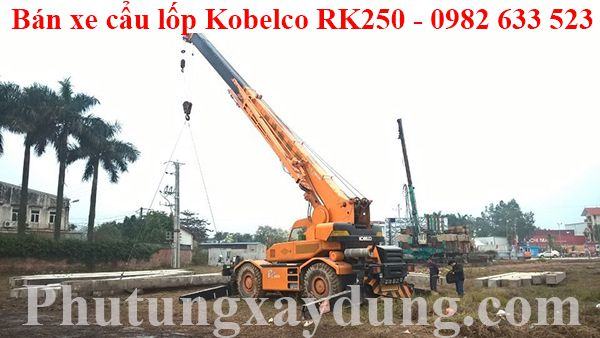 Bán xe cẩu lốp Kobelco RK250 trọng tải 25 tấn-2