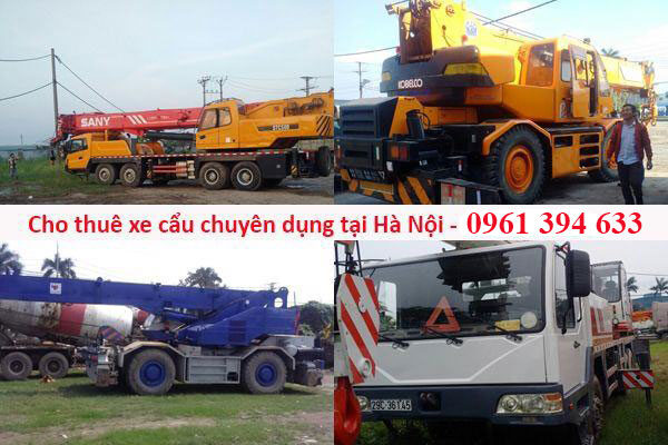 Báo giá cho thuê xe cẩu tháng 7 năm 2017 giá rẻ bất ngờ