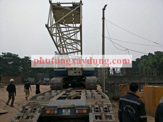 Bán cho thuê cẩu bánh xích Yutong YTQU55 trọng tải 50 tấn