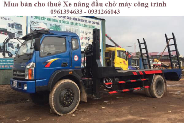 Xe nâng đầu chở máy công trình giá tốt